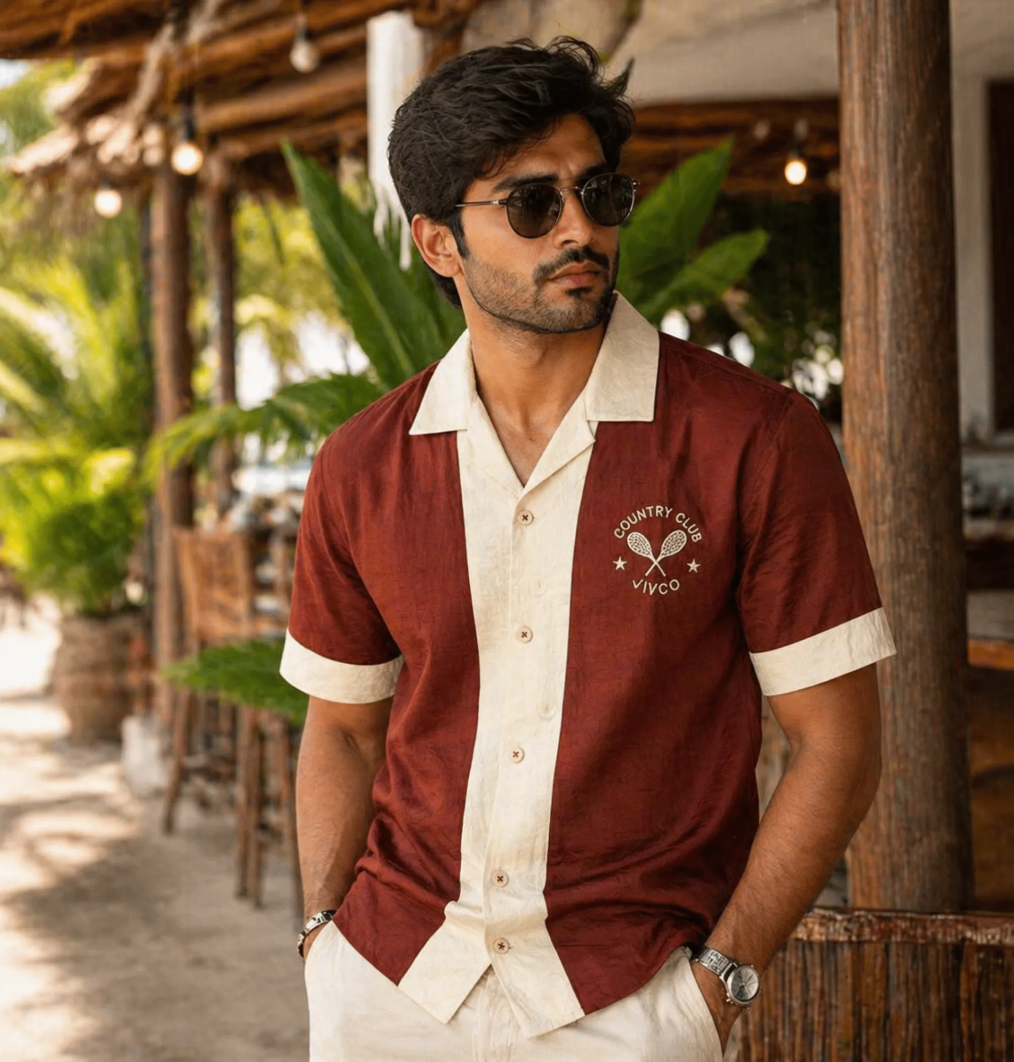Country Club Shirt · Rust