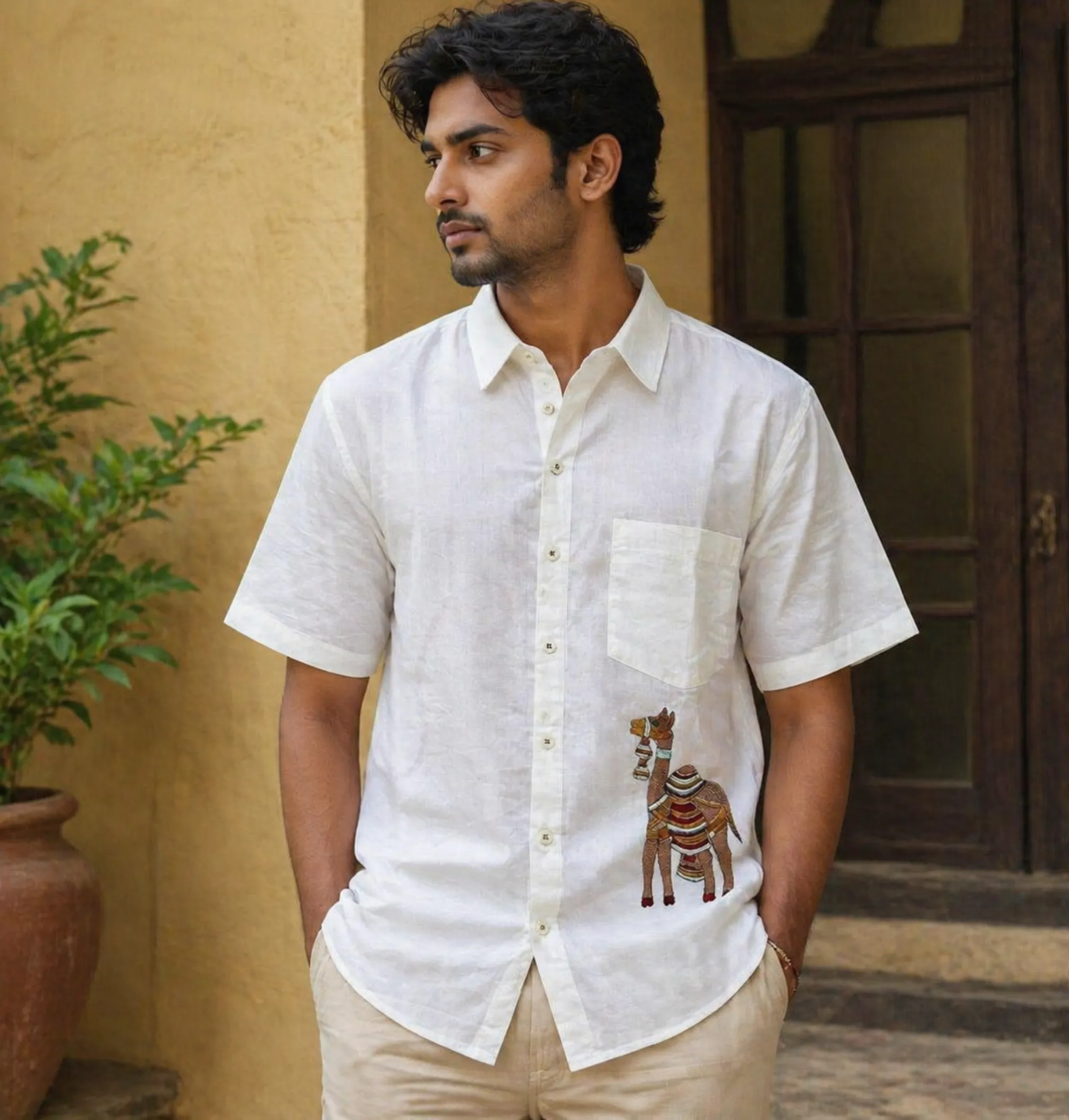 Menagerie Shirt · White