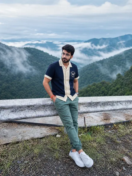 Aman Pachar wearing the Country Club Shirt