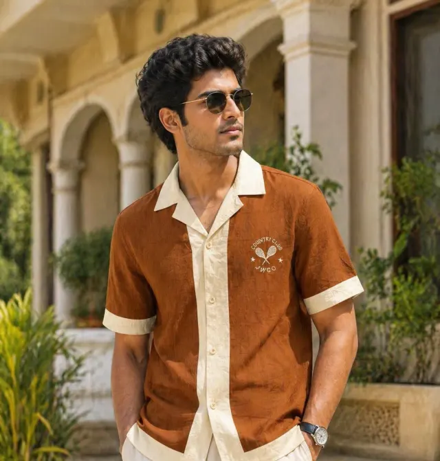 Country Club Shirt · Rust