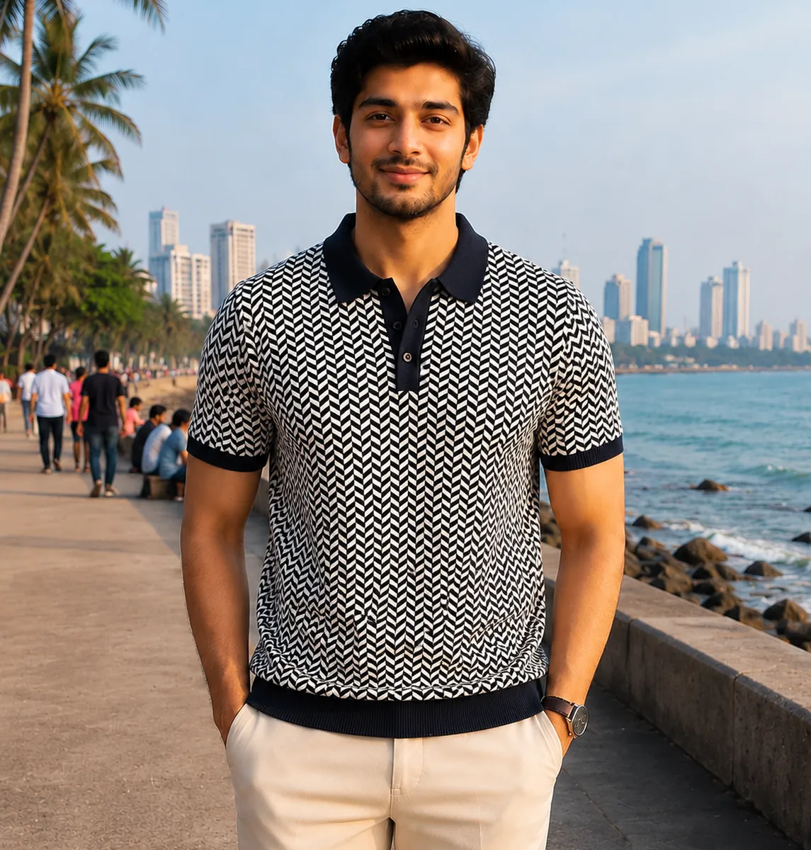 Herringbone Polo