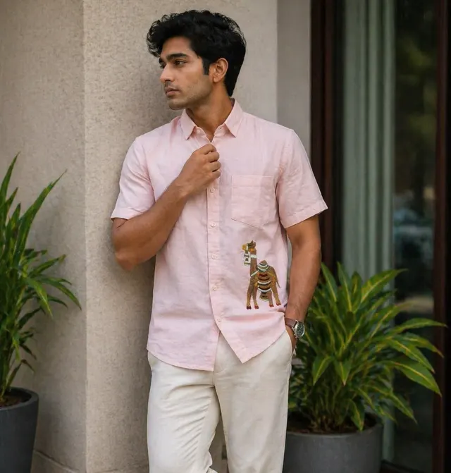 Menagerie Shirt · Pink