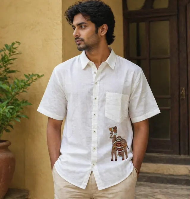 Menagerie Shirt · White